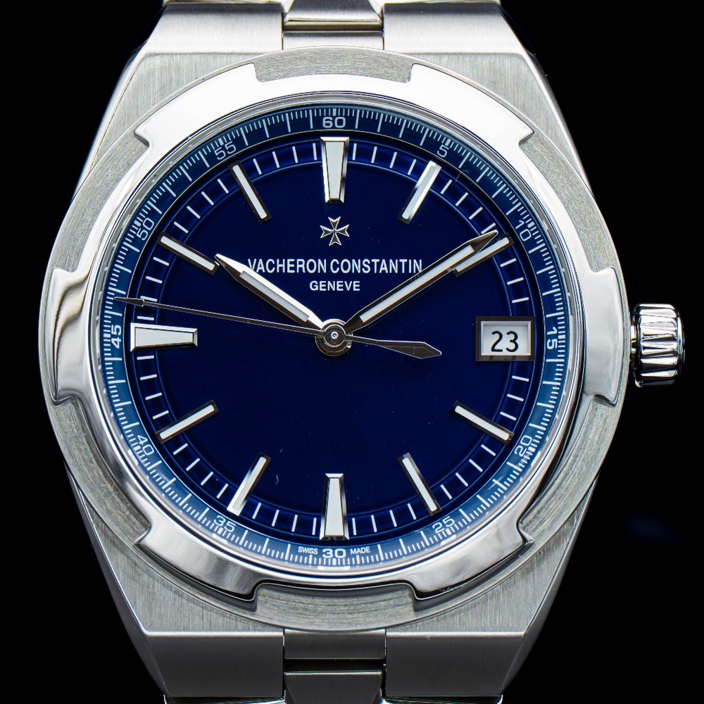 2018 Vacheron Constantin Overseas VC 4500V/110A-B128 Blue Steel Full Set B&P